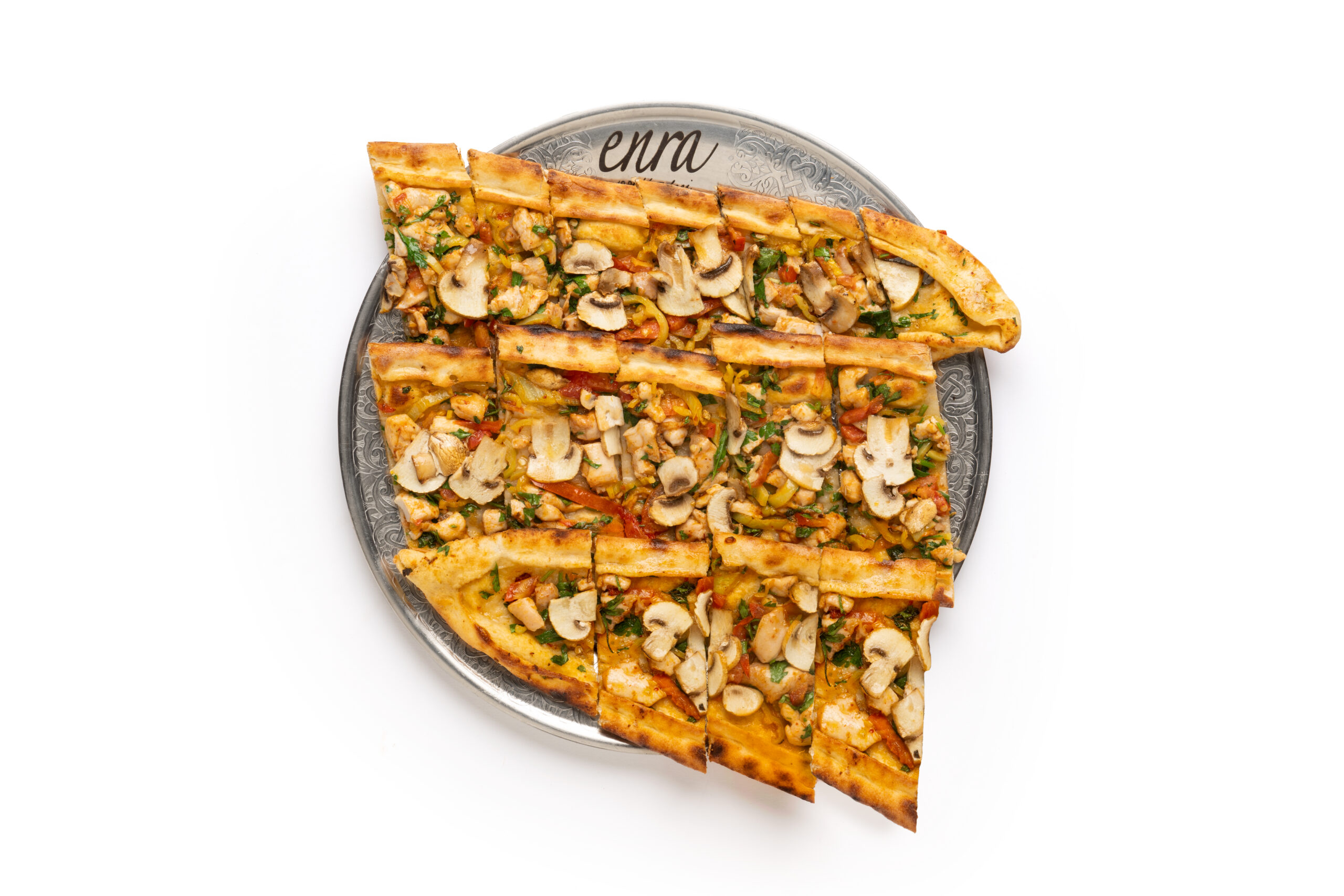 Tavuklu Mantarlı Pide