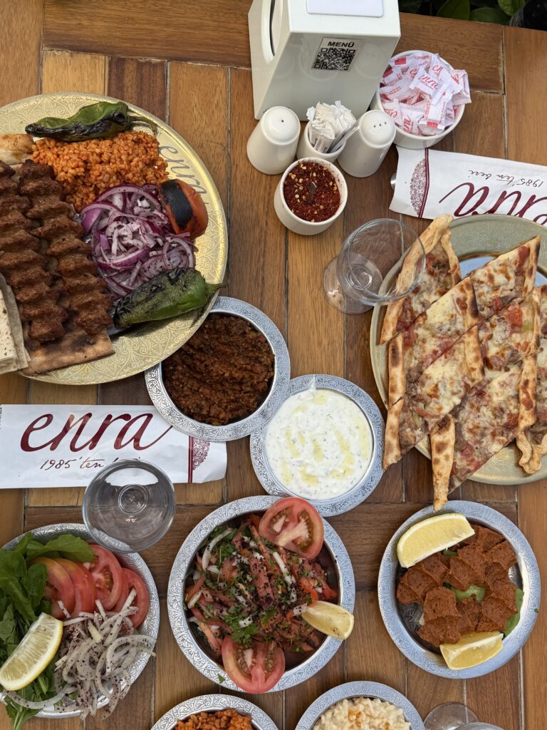 aile restoranı menü örneği